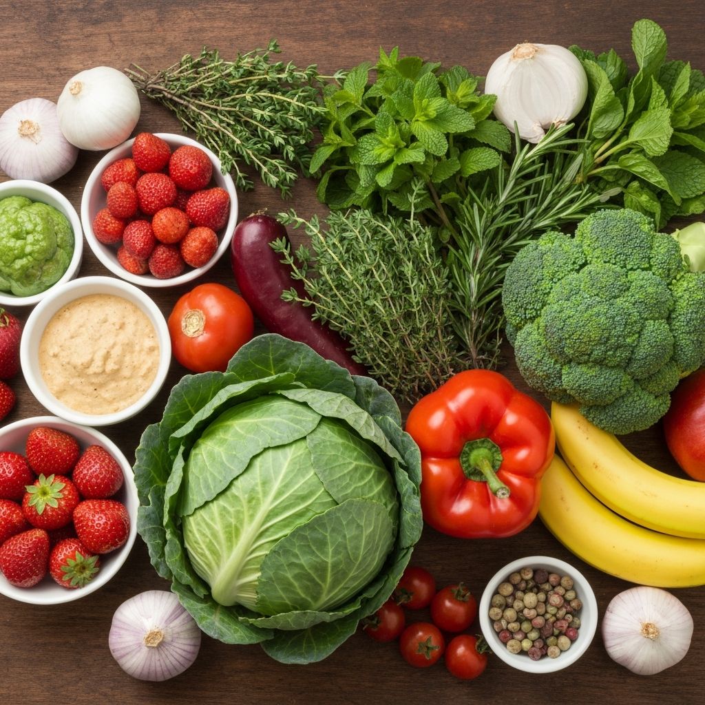 Vielfältige Ernährung